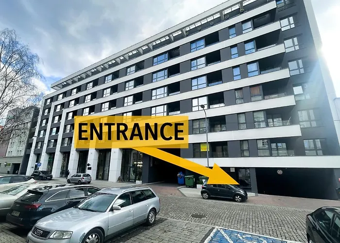 Апартаменты Urban Premium, Opolska 10 No 77b, Free Garage, Self Check-in Катовице